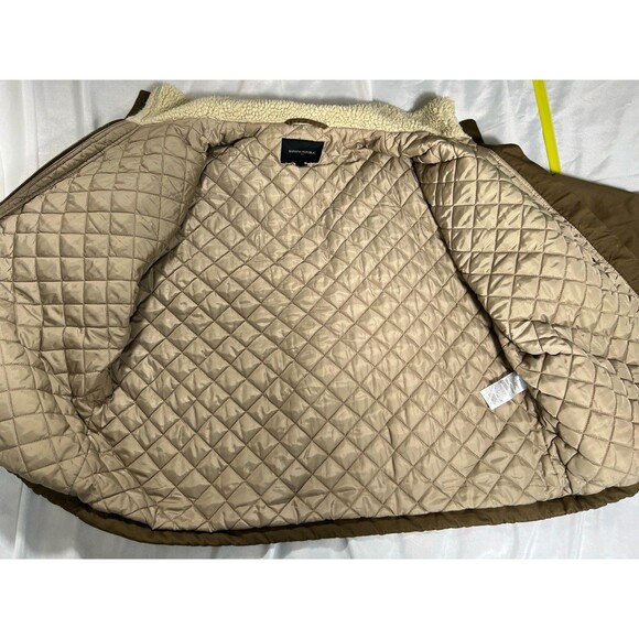 Banana Republic Drawcord Utility Jacket  New Heritage Olive Women’s Size Large - Picture 6 of 13